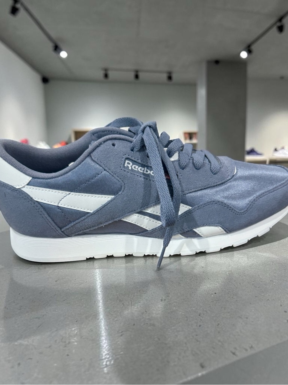 Reebok Classic Men's Slate Blue Sneaker